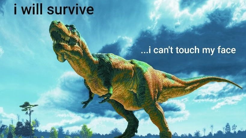 Dinosaur-Coronavirus-Meme