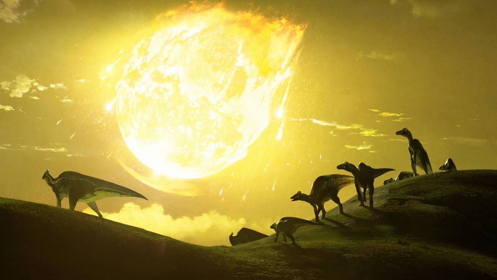 meteor dinosaur